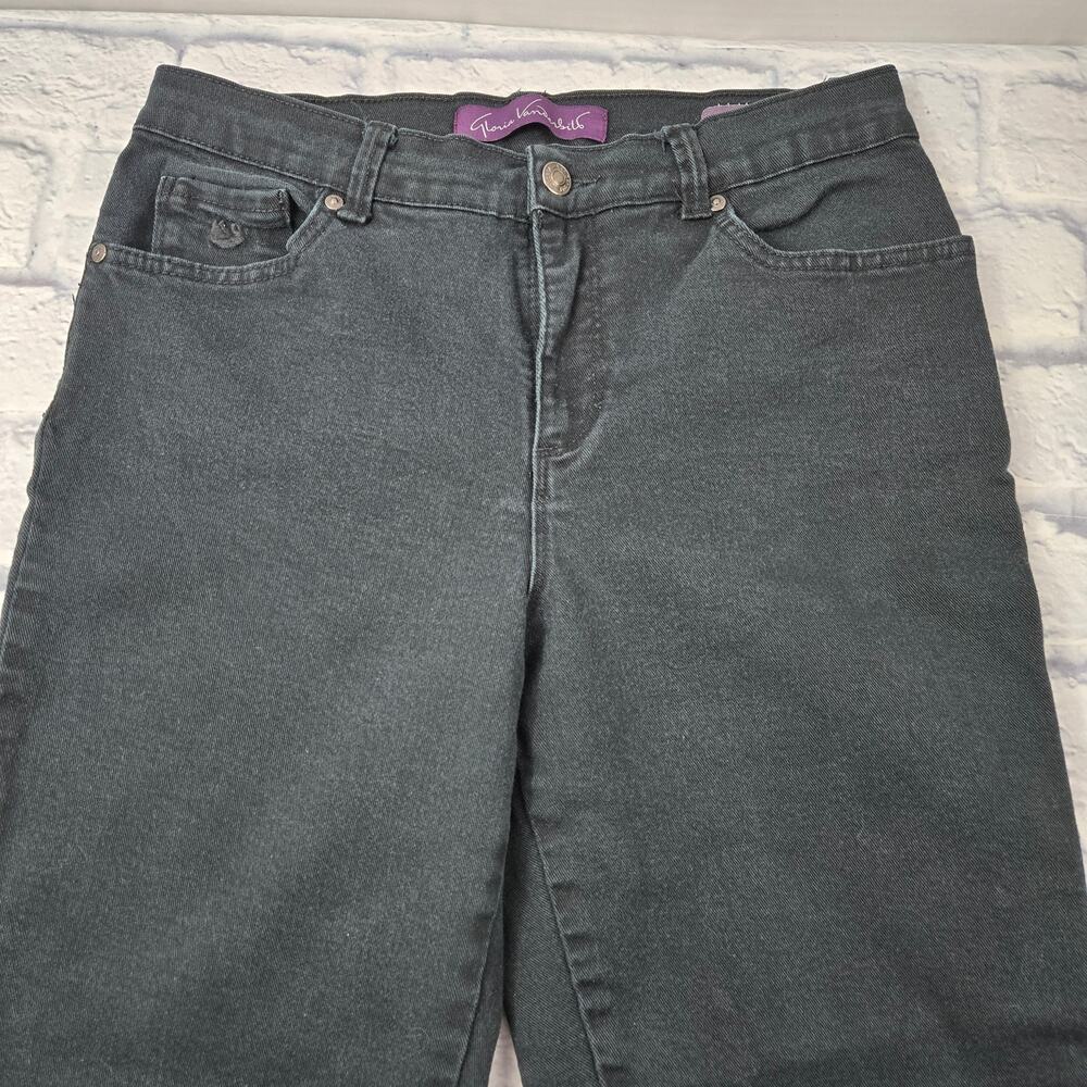 Gloria Vanderbilt Women's Jeans Amanda size 8 Short Black - Picture 6 of 13